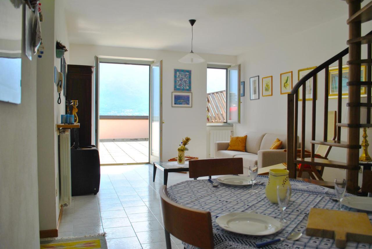 Ferienwohnung Loft With Big Terrace Lake View Sala Comacina Exterior foto
